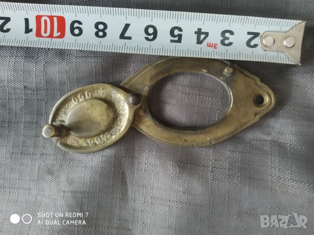 стара бронзова шпионка за врата, снимка 3 - Антикварни и старинни предмети - 33888702