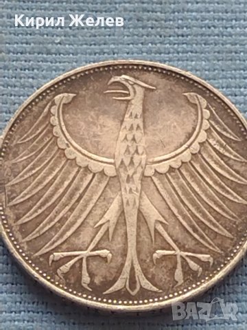 Сребърна монета 5 марки 1972г. Германия уникат за КОЛЕКЦИОНЕРИ 39622, снимка 8 - Нумизматика и бонистика - 42763438