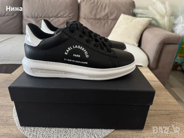 Мъжки обувки Karl Lagerfield , снимка 2 - Ежедневни обувки - 54095729