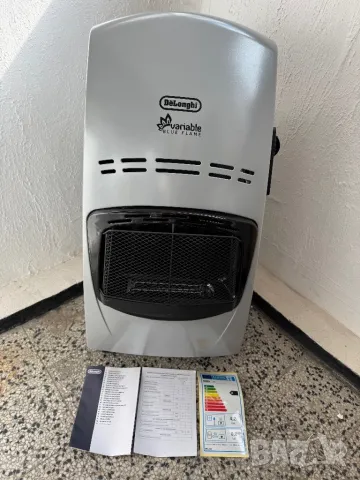 Газова Печка Delonghi VBF – Мощно и Ефективно Отопление, Отдава до 4200W Топлина, с Колелца!, снимка 1