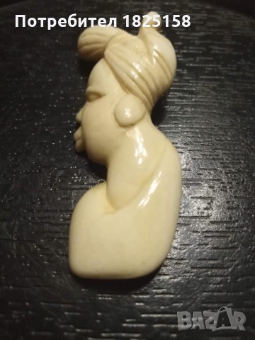 Оригинално бижу от слонова кост., снимка 2 - Антикварни и старинни предмети - 31641715