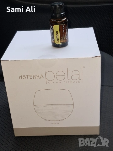 doTERRA Petal Diffuser 2.0 + Лимоново масло (Lemon 15ml) - Чисто нови!, снимка 5 - Художествена литература - 53913533