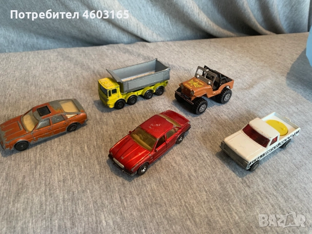 колички Matchbox