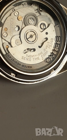 Мъжки часовник Seiko 5 Automatic 21 Jewels, снимка 11 - Антикварни и старинни предмети - 54283937