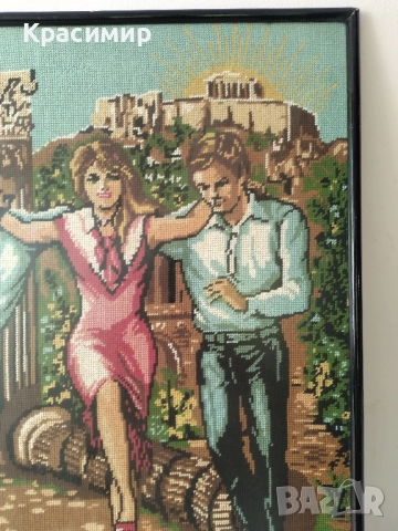 Ретро Гоблен Гърция., снимка 2 - Гоблени - 51543052