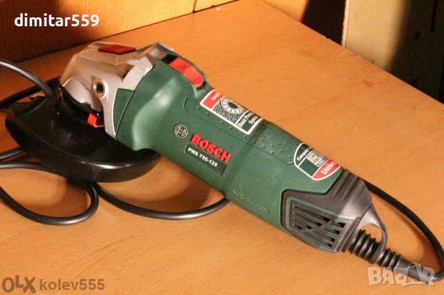 BOSCH 750W Ъглошлайф, снимка 2 - Винтоверти - 38225430