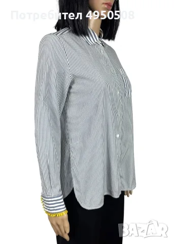 Уикенд риза с райета от Max Mara, снимка 3 - Ризи - 56168982