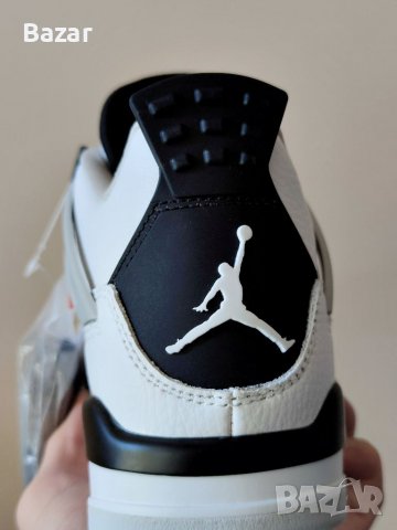 Нови Дамски Обувки Nike Air Jordan 4 Military Black White Panda Размер 38 24см и 39 25см Номер, снимка 4 - Кецове - 39682535
