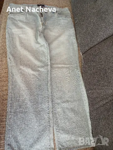 Дънки мъжки,  светло сини- PREMIUM DENIM, с копчета 