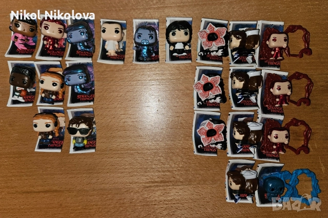 Stranger Things Kinder Joy фигурки