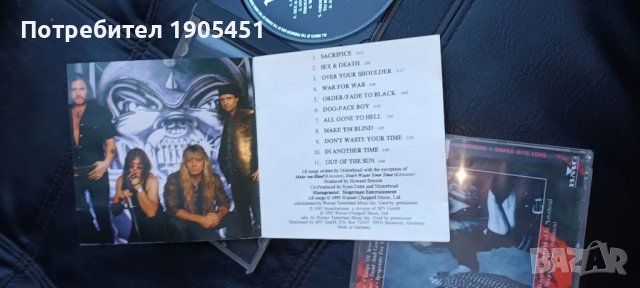 Motor.head.Rare.USA.Value.Трите най забиващи албума  на групата. SACRIFICE, ACE Of Spades,Snake bit, снимка 5 - CD дискове - 38452930