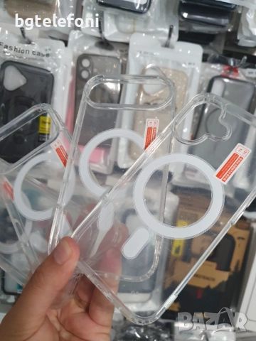 iPhone 17, Air ,17 Pro ,17 Pro Max Acrylic Magsafe Case, снимка 3 - Калъфи, кейсове - 51726275