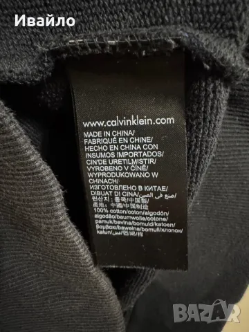 Calvin Klein Jeans Logo Crew Neck Sweatshirt., снимка 4 - Блузи - 48486497