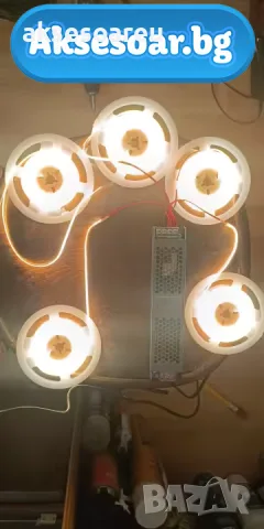 Захранване за осветление DC 12V Ултра тънък трансформатор захранващ адаптер 33 A за LED лента 300 W, снимка 18 - Лед осветление - 56225171
