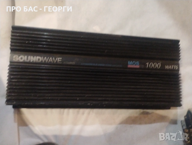 Авто Усилвател  SOUNDWAVE Aqusticks BO-1000. , снимка 4 - Аудиосистеми - 53158548