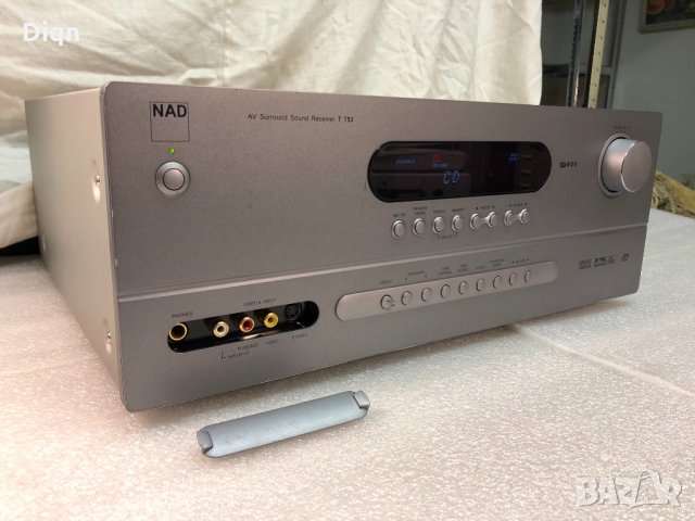 Nad T-753, снимка 5 - Ресийвъри, усилватели, смесителни пултове - 31617196
