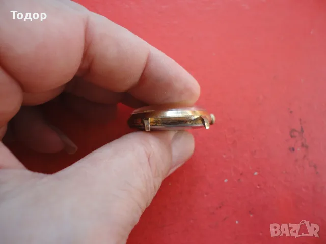 Позлатен мъжки часовник Anker 100 21Jewels A, снимка 4 - Мъжки - 56206145