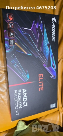 Видео карта AMD Radeon RX 9070 XT, 16GB, Gigabyte Aorus Elite, OC.