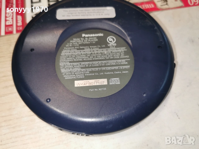 PANASONIC SL-SX430 1204261834LCHERY1, снимка 15 - Радиокасетофони, транзистори - 54174215