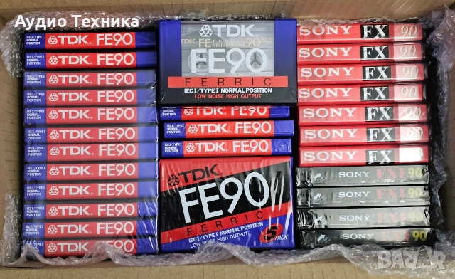 Нови аудио касети TDK Sony Memorex Maxell Dixons Bush, снимка 3 - Аудио касети - 54196272