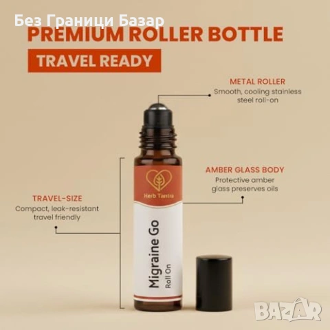 Нов Охлаждащ Рол-он с етерични масла мента лавандула евкалипт розмарин, снимка 5 - Други - 53972985