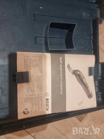 Мултифункционален инструмент Bosch GOP 10,8 V-Li, снимка 8 - Други инструменти - 50699981