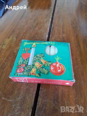 Стари Новогодишни свещи,свещи за елха #3