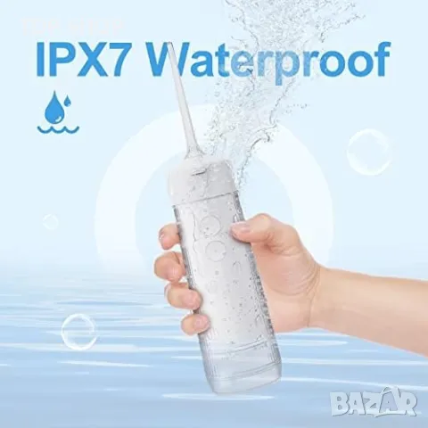 Нов Безжичен дентален орален иригатор за почистване на зъби Хигиена Грижа, снимка 3 - Тримери - 50038740