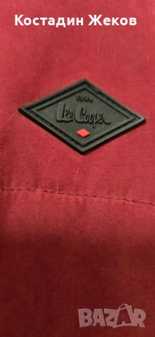  Мъжко оригинално късо зимно яке с капитуниран дизайн. Lee Cooper. Като ново. , снимка 9 - Якета - 53242401