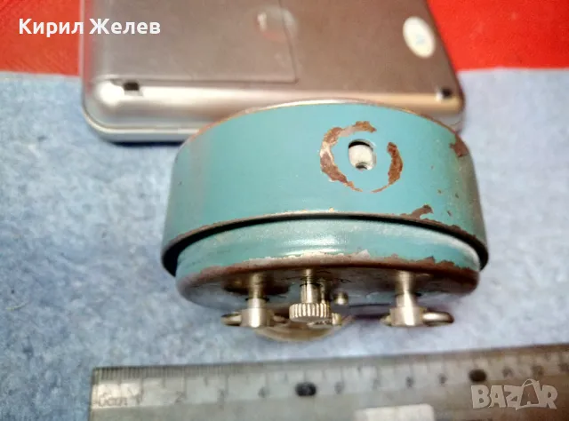 SLAVA 8 JEWELS MADE in USSR Стар КОЛЕКЦИОНЕРСКИ РУСКИ МЕХАНИЧЕН БУДИЛНИК СЛАВА 25904, снимка 12 - Антикварни и старинни предмети - 47656811