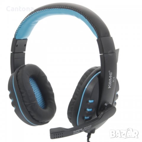 Геймърски слушалки с микрофон за компютър КOMC K4, снимка 2 - Слушалки и портативни колонки - 37099524