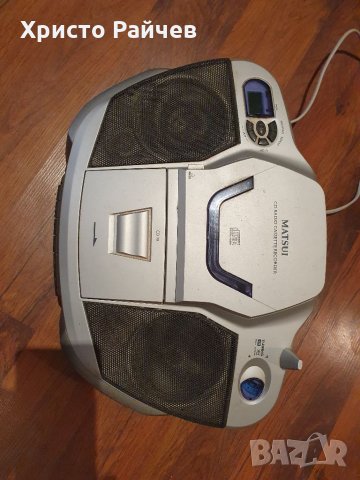 Matsui cd radio cassette player, снимка 1
