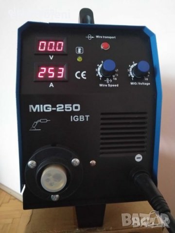 ТЕЛОПОДАВАЩО 250 Ампера - Телоподаващ апарат MAX Professional