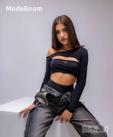 Черно дамско боди ⚫, снимка 3 - Бельо - 48008885
