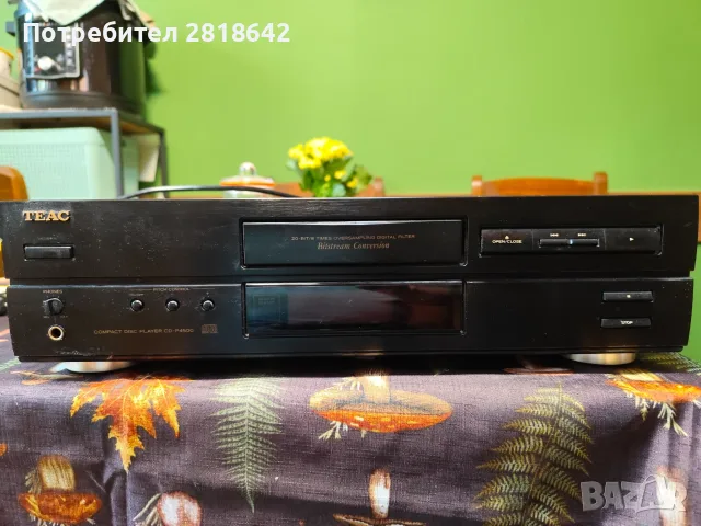 TEAC CD-P4500 – Легендарен японски CD плеър (1993) – Работи перфектно, снимка 2 - Декове - 56245046
