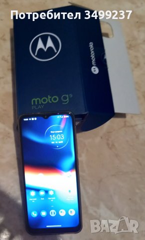 Motorola Moto g9 play 64gb dual.ПЕРФЕКТЕН, снимка 3 - Motorola - 40544617