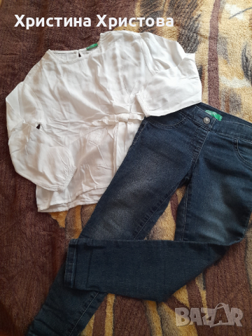 Лот за момиченце BENETTON , снимка 3 - Детски комплекти - 36539727