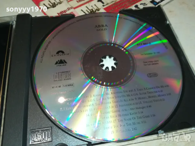 ABBA-ORIGINAL CD-MADE IN FRANCE-ВНОС GERMANY 2802251030, снимка 4 - CD дискове - 49310566