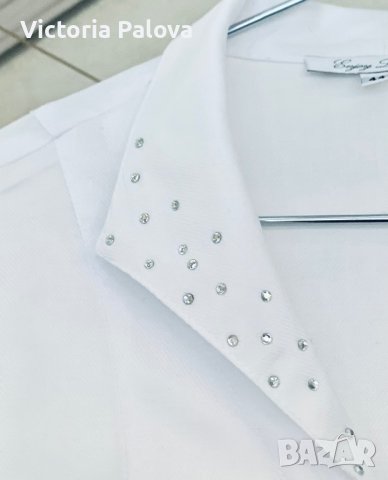 Прекрасна бяла риза/блуза ENJOY LIFE, снимка 9 - Ризи - 40685102