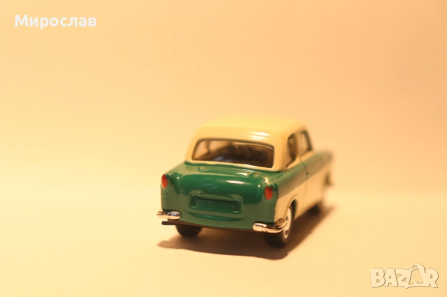 1/64 GRELL MODEL ТРАБАНТ TRABANT КОЛИЧКА МОДЕЛ, снимка 5 - Колекции - 52342960
