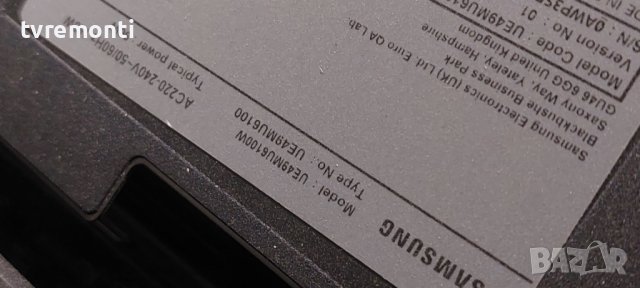 MAIN BOARD ,BN94-12439B,BN41-02568B for SAMSUNG UE49MU6100W 49inc, снимка 8 - Части и Платки - 42037543