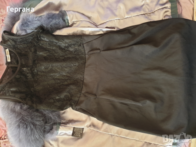 Черна рокля , снимка 2 - Рокли - 36566866