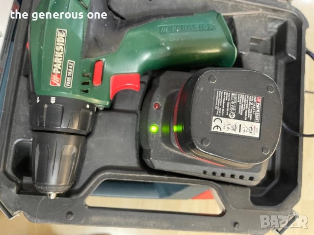 Винтоверт PARKSIDE PABS 10,8 A2 LITHIUM литиева батерия