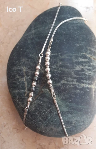 две сребърните гривни, снимка 3 - Гривни - 50903937