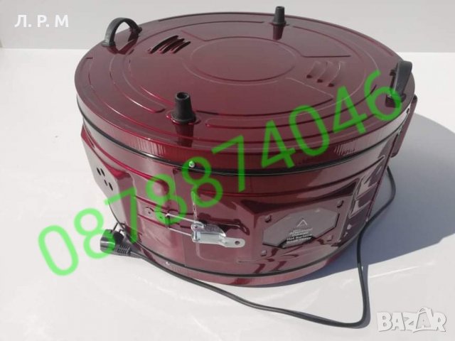 Кръгла фурна XXL -за баници,пици,ядки и други