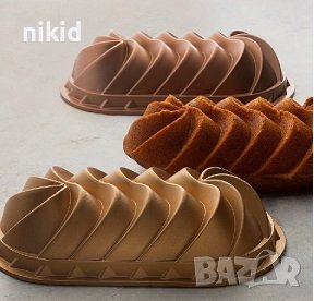 3d продълговата Гранитна форма за печене кейк кекс сладкиш гранит биогранит