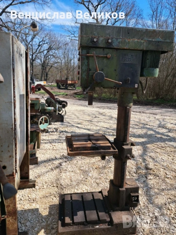 колонна бормашина ПК203, снимка 2 - Други машини и части - 54195735