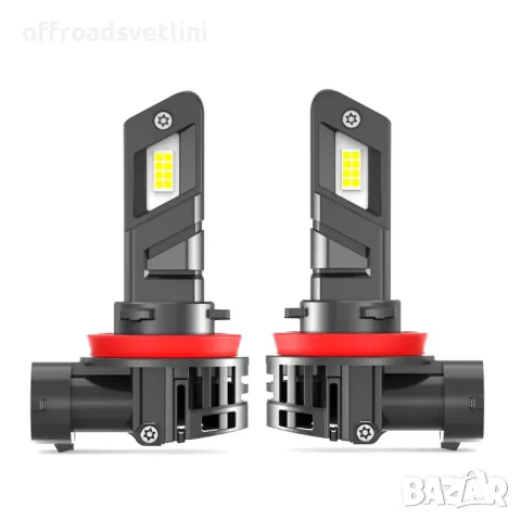 2024 Модел 200W LED Диодни крушки H11 12V 300% Директен Монтаж, снимка 2 - Аксесоари и консумативи - 47862316