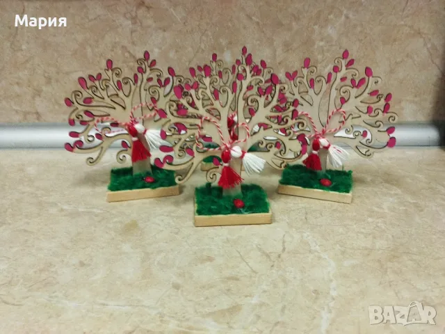 Мартенско дърво, снимка 2 - Декорация за дома - 49144163