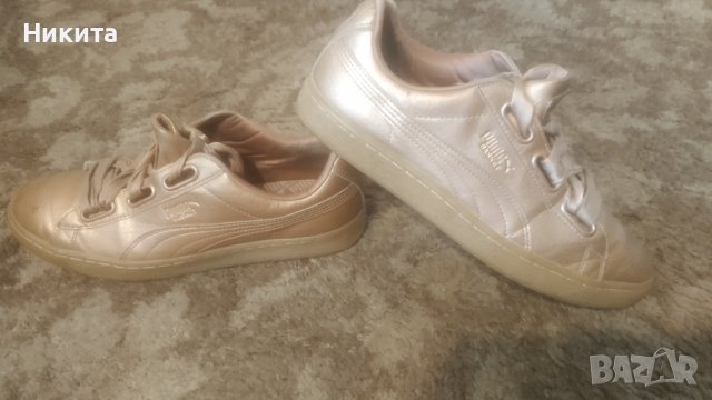 Пума кожена 42 номер-Индонезия, снимка 2 - Маратонки - 42260600